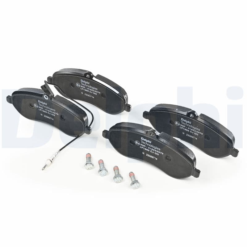 Bromsbeläggssats skivbroms — Framaxel från DELPHI - bild 3