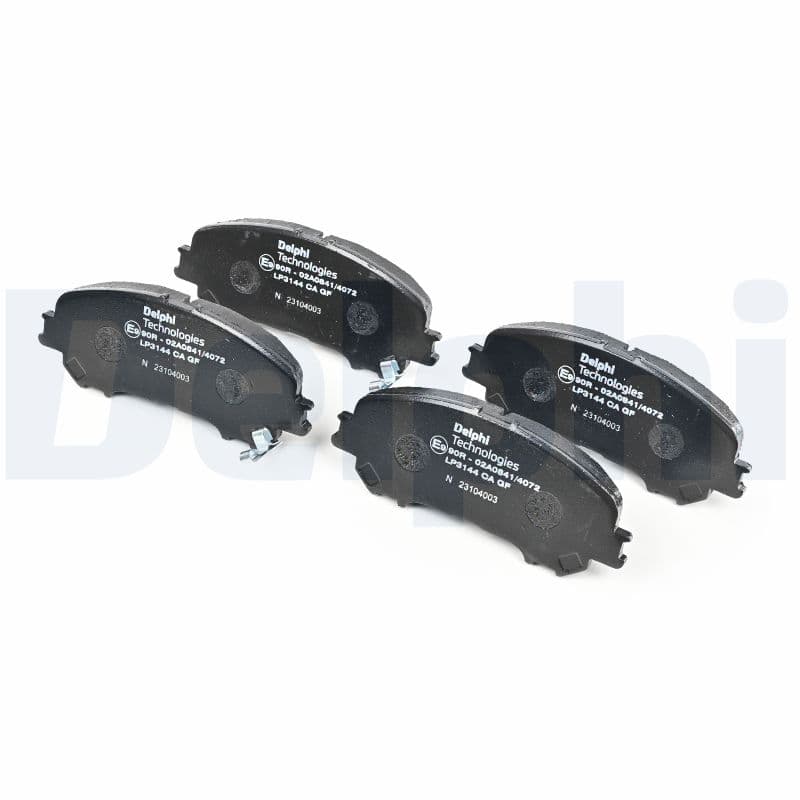 Bromsbeläggssats skivbroms — Framaxel från DELPHI - bild 3