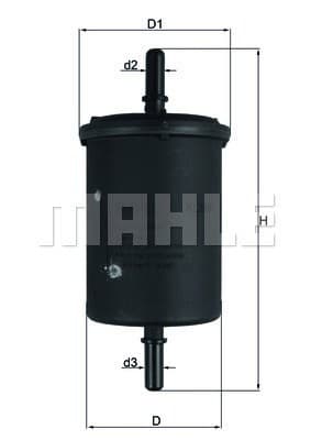 MAGNETI MARELLI 154066811910 Bränslefilter från MAGNETI MARELLI