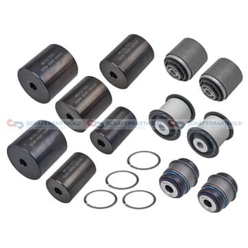 Monterings- och bultsats, styr-/släparm, Bakaxel höger