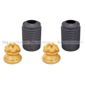 Dammskyddssats, stötdämpare, Framaxel — Framaxel från Autofrance