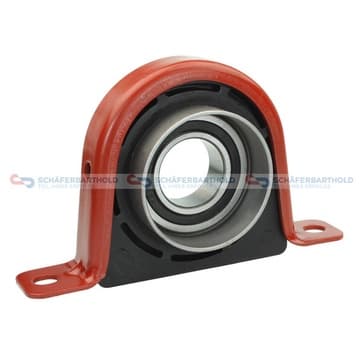 Upphängning, kardanaxel, Mitt Mitte