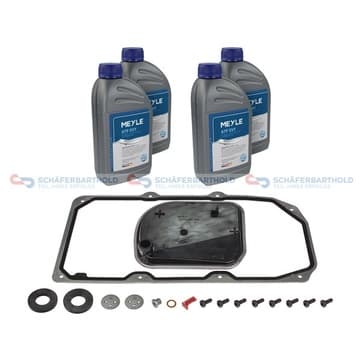 Delssats, automatväxellådsolje byte