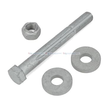 Monterings- och bultsats, styr-/släparm, Framaxel vänster — Framaxel vänster från Autofrance