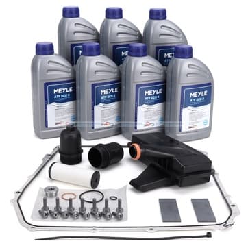 Delssats, automatväxellådsolje byte