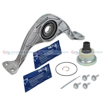 Upphängning, kardanaxel, Mitt Mitte