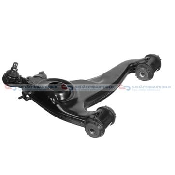 Länkarm, hjulupphängning, Nedre, Framaxel höger — Nedre, Framaxel höger