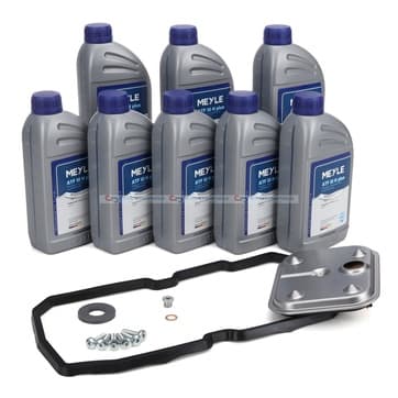 Delssats, automatväxellådsolje byte