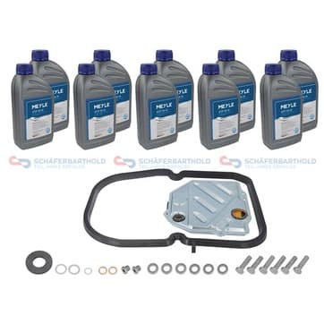 Delssats, automatväxellådsolje byte från Autofrance