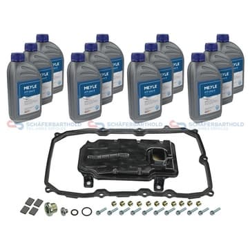 Delssats, automatväxellådsolje byte från Autofrance