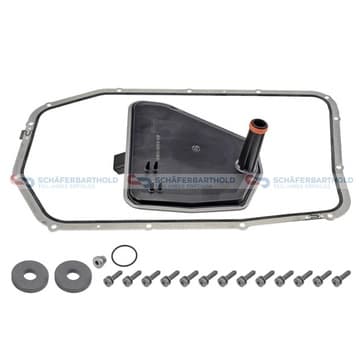 Delssats, automatväxellådsolje byte