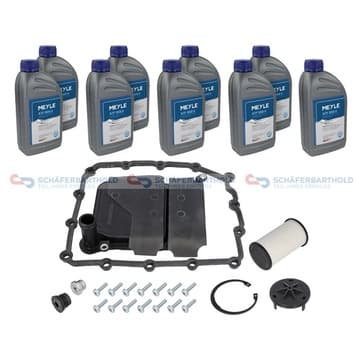 Delssats, automatväxellådsolje byte från Autofrance