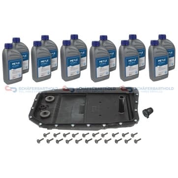 Delssats, automatväxellådsolje byte