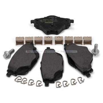 Bromsbeläggssats, Bakaxel