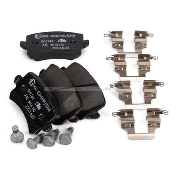 Bromsbeläggssats, Bakaxel — Bakaxel från Autofrance