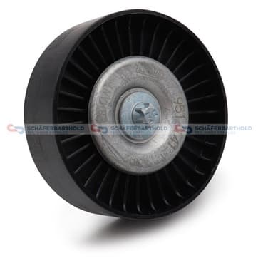 Styrrulle, flerspårsrem