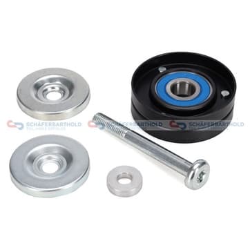 Styrrulle, flerspårsrem från Autofrance