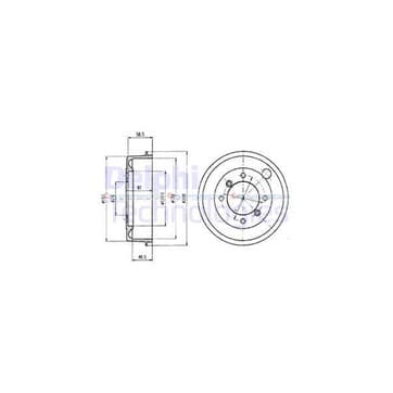 Bromstrumma 47 4 Ø-208mm från Autofrance