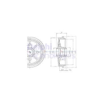 Bromstrumma 47 4 Ø-247mm från Autofrance