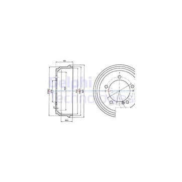 Bromstrumma 280 5 Ø-320mm från Autofrance