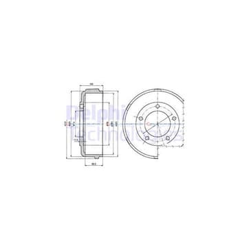 Bromstrumma 81 5 Ø-318mm från Autofrance