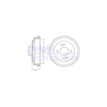 Bromstrumma 40 4 Ø-220mm från Autofrance