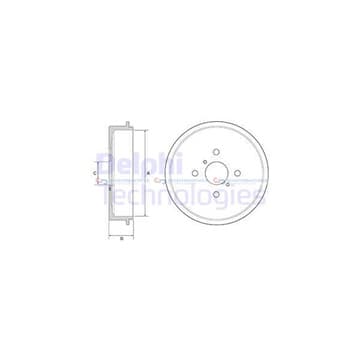 Bromstrumma 46 4 Ø-243mm från Autofrance