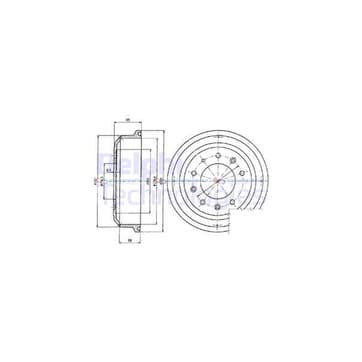 Bromstrumma 68 5 Ø-329mm från Autofrance