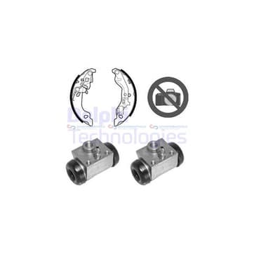 Bromsbandssats från Autofrance