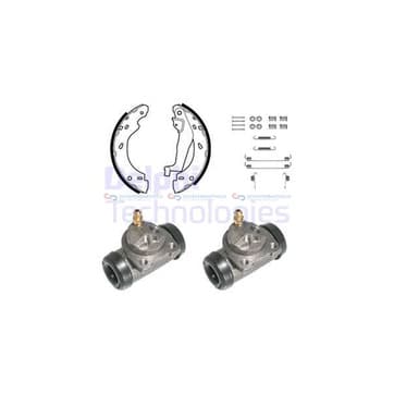 Bromsbandssats från Autofrance