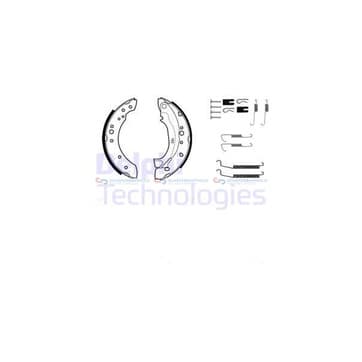 Bromsbandssats från Autofrance