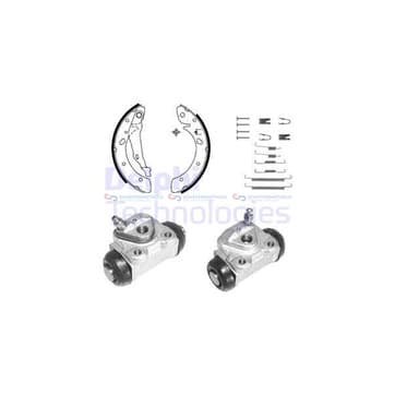 Bromsbandssats från Autofrance