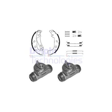 Bromsbandssats från Autofrance