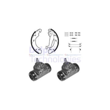 Bromsbandssats från Autofrance