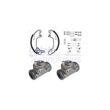 Bromsbandssats från Autofrance