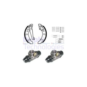 Bromsbandssats från Autofrance