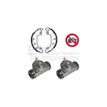 Bromsbandssats från Autofrance