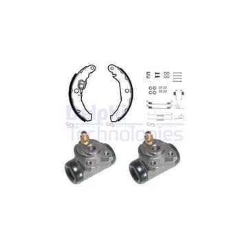 Bromsbandssats från Autofrance