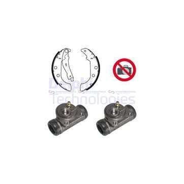 Bromsbandssats från Autofrance