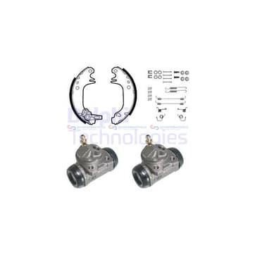 Bromsbandssats från Autofrance