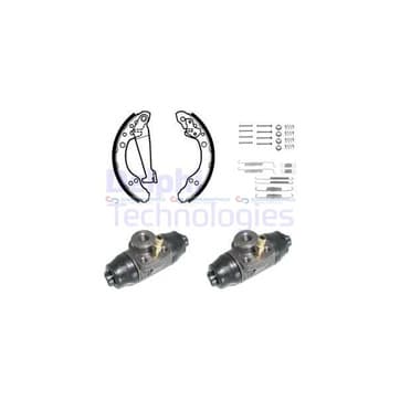 Bromsbandssats från Autofrance