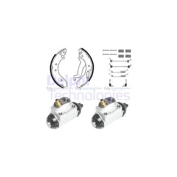 Bromsbandssats från Autofrance