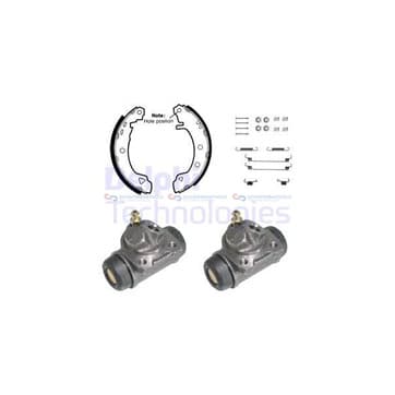 Bromsbandssats från Autofrance