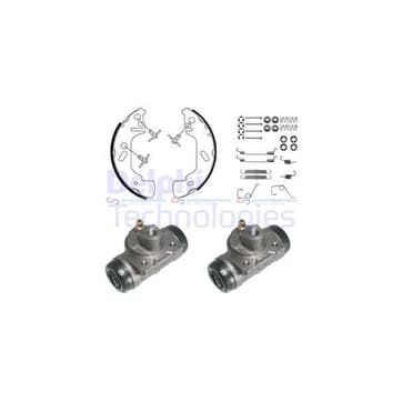 Bromsbandssats från Autofrance