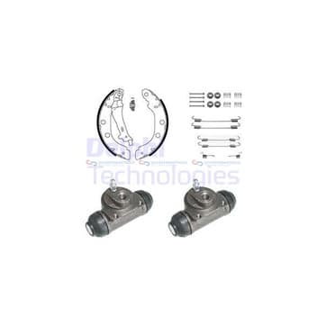 Bromsbandssats från Autofrance