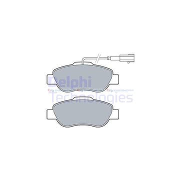 Bromsbeläggssats, Framaxel