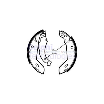 Bromsbandssats 42mm från Autofrance