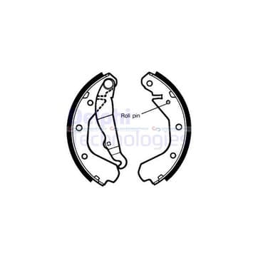 Bromsbandssats 46mm från Autofrance