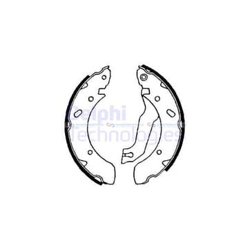 Bromsbandssats 39mm från Autofrance