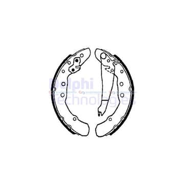 Bromsbandssats 40mm från Autofrance